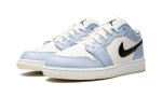 Air Jordan 1 Low Ice Blue Black - Image 2