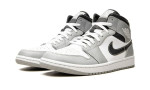 Air Jordan 1 Mid Light Smoke Grey Anthracite - Image 2