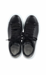 Alexander McQueen Oversized Sneaker Black/White - Image 4