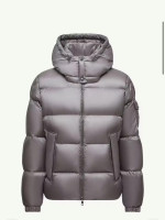 Jacket Moncler Couyere Hooded Short Down Grey