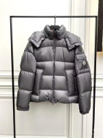 Jacket Moncler Couyere Hooded Short Down Grey - Image 5